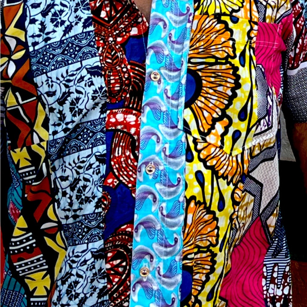 Togo West Africa designer fundraiser. Here we have a young entrepreneur, Didier.